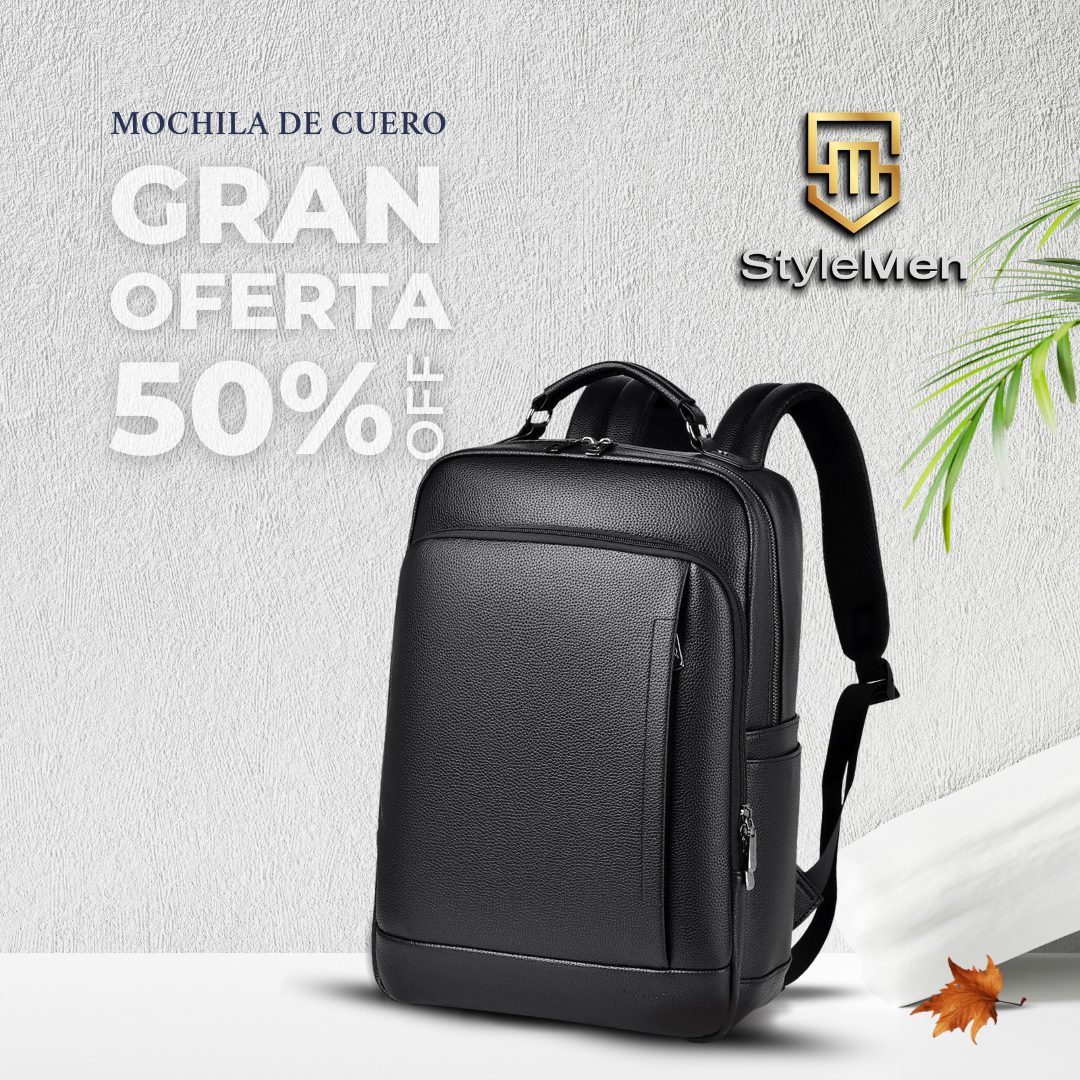 Mochila de Cuero puro