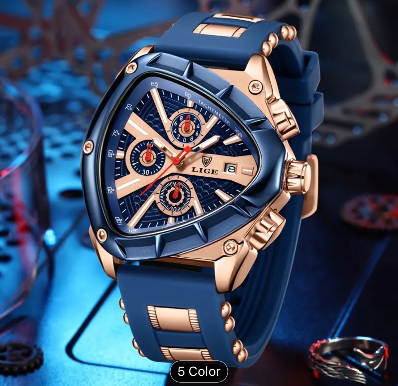 Reloj Lige Men Azul