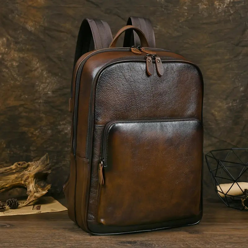 Mochila Cuero Premium